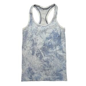 Lululemon Swiftly Tech Racerback 2.0 Multi Dye Multi Dye White / Grey / Black